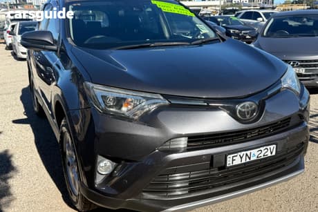 Silver 2018 Toyota RAV4 Wagon Gx (2Wd)