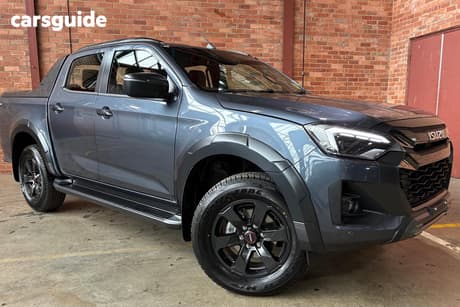 Grey 2026 Isuzu D-MAX Crew Cab Utility X-Terrain (4X4)