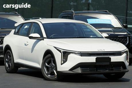 White 2026 Kia K4 Sedan S