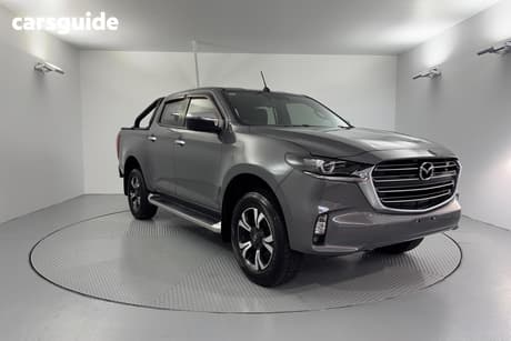 Grey 2020 Mazda BT-50 Dual Cab Pick-up Gt (4X4)