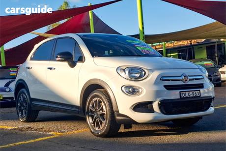 White 2015 Fiat 500X Wagon Pop