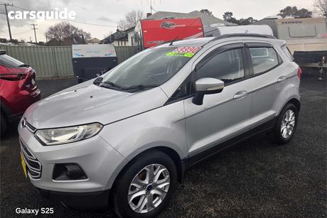 Silver 2014 Ford Ecosport Wagon Trend