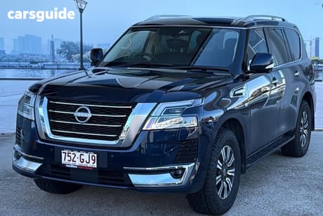 Blue 2023 Nissan Patrol Wagon Ti-L (4X4)