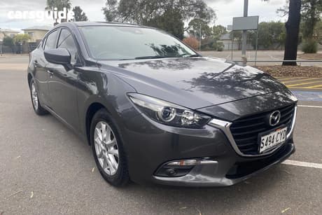 Grey 2016 Mazda 3 Sedan Maxx