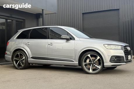 Silver 2018 Audi Q7 Wagon 50 Tdi Quattro