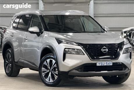 Silver 2023 Nissan X-Trail Wagon St-L (4Wd) E-Power (Hybrid)