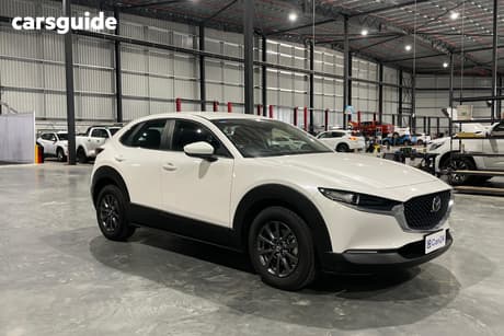 White 2024 Mazda CX-30 SUV