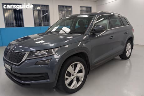 Grey 2018 Skoda Kodiaq Wagon 132 Tsi (4X4)