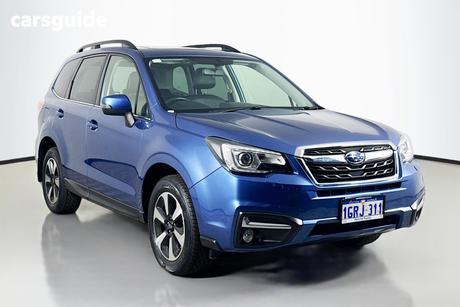 Blue 2018 Subaru Forester Wagon 2.5I-L
