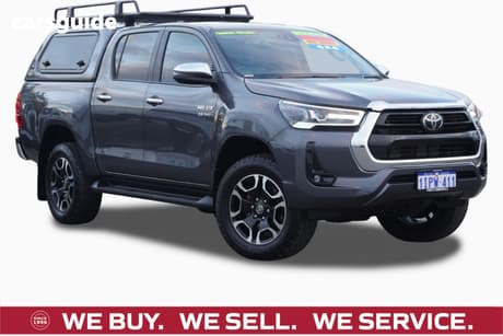 Grey 2022 Toyota Hilux Double Cab Pick Up Sr5 (4X4)