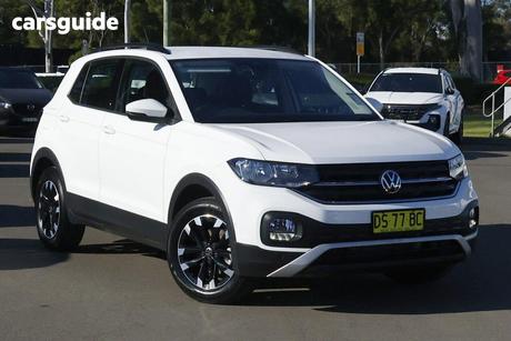 White 2021 Volkswagen T-Cross Wagon 85Tsi Life