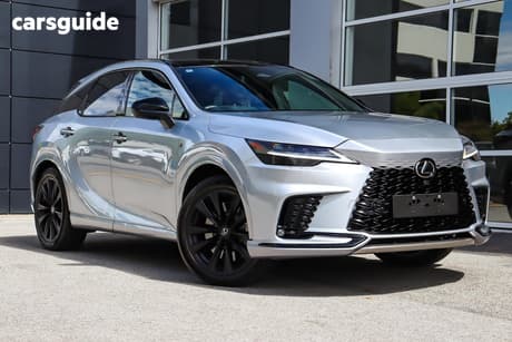 Grey 2025 Lexus RX500H Wagon F Sport Performance Hybrid