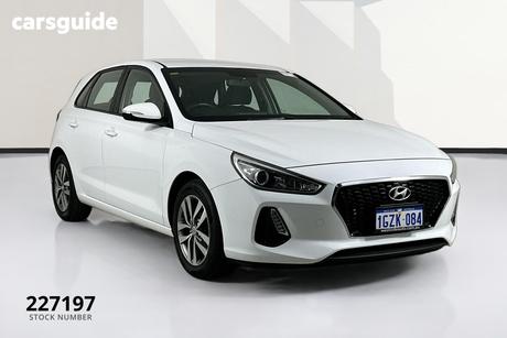 White 2020 Hyundai I30 Hatchback Active