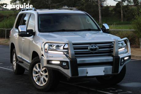 Silver 2019 Toyota Landcruiser Wagon Lc200 Sahara (4X4)