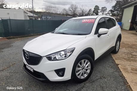 White 2013 Mazda CX-5 Wagon Maxx Sport (4X4)