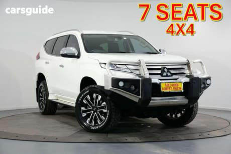 White 2021 Mitsubishi Pajero Sport Wagon Gls (4X4) 7 Seat