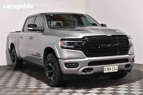 Silver 2022 RAM 1500 Crew Cab Utility Limited Rambox (Hybrid)