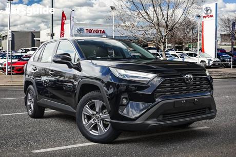 Black 2025 Toyota RAV4 Wagon Gx (2Wd) Hybrid