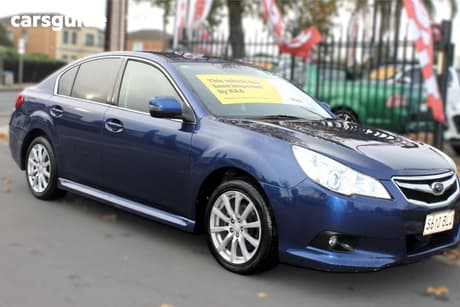 Blue 2012 Subaru Liberty Sedan 2.5I