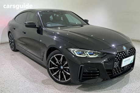 Black 2022 BMW 420I Coupe M Sport Gran Coupe