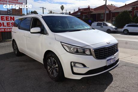 White 2019 Kia Carnival Wagon Sli