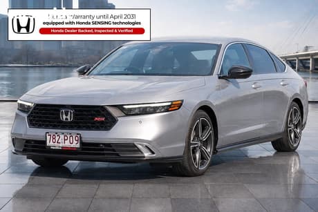 Silver 2025 Honda Accord Sedan E:Hev Rs