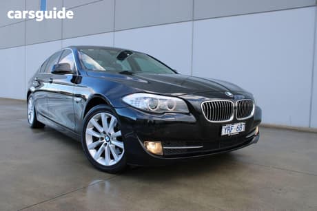 Black 2011 BMW 528I Sedan