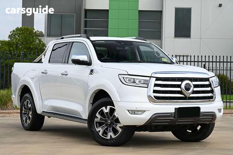 White 2021 GWM UTE Dual Cab Utility Cannon-L (4X4)