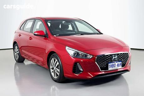 Red 2020 Hyundai I30 Hatchback Active