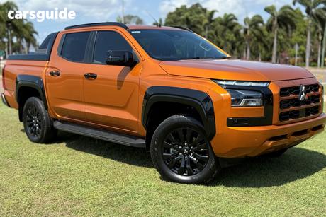 Orange 2025 Mitsubishi Triton Double Cab Pick Up Gsr (4X4)