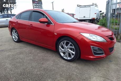 Red 2010 Mazda 6 Hatchback Luxury Sports