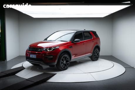 Red 2017 Land Rover Discovery Sport Wagon Td4 150 Hse 5 Seat