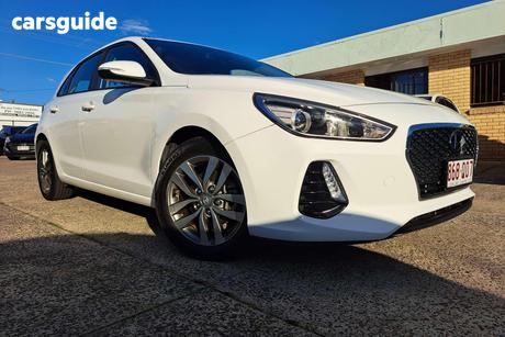 White 2018 Hyundai I30 Hatchback Active