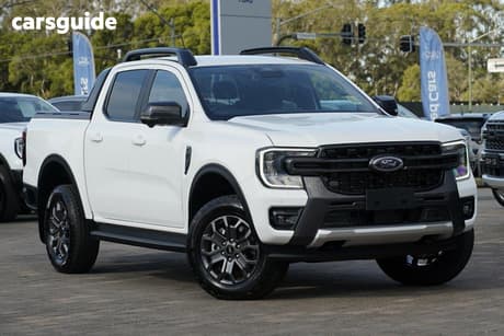 White 2025 Ford Ranger Double Cab Pick Up Wildtrak 3.0 (4X4)