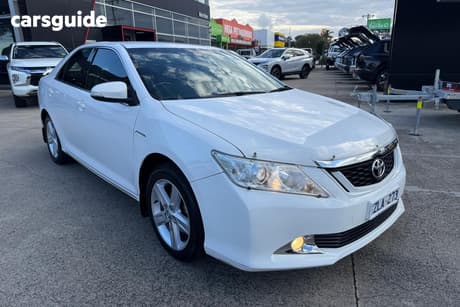 White 2012 Toyota Aurion Sedan Touring Se