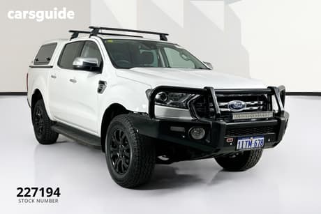 White 2019 Ford Ranger Double Cab Pick Up Xlt 2.0 (4X4)