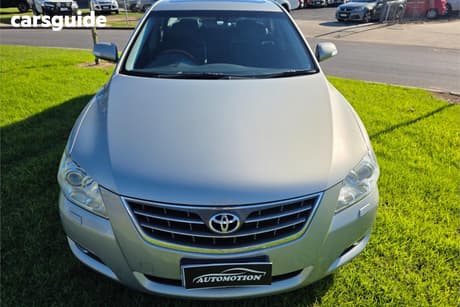 Silver 2009 Toyota Aurion Sedan Presara