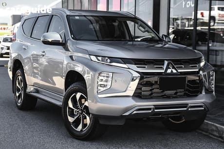 Silver 2024 Mitsubishi Pajero Sport Wagon Gsr (4Wd) 7 Seat