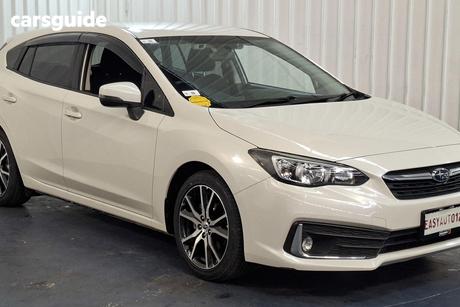 White 2020 Subaru Impreza Hatchback 2.0I-L (Awd)