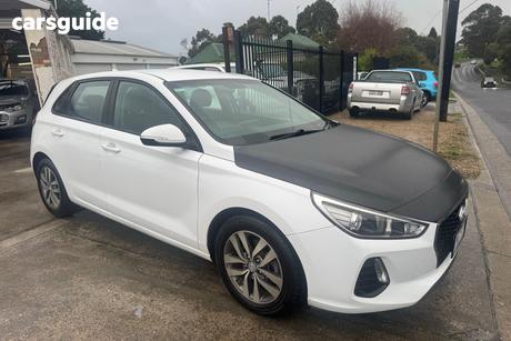 White 2018 Hyundai I30 Hatchback Active