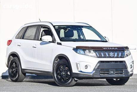 White 2019 Suzuki Vitara Wagon Turbo