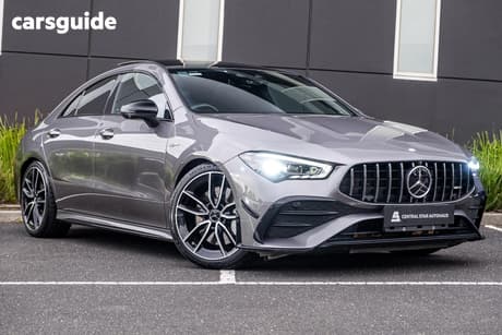 Grey 2023 Mercedes-Benz CLA35 Coupe 4Matic