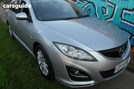 Silver 2012 Mazda 6 Wagon Touring