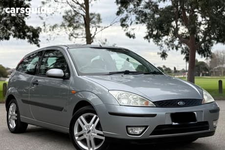 Blue 2002 Ford Focus Hatchback Zetec