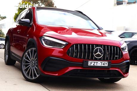 Red 2021 Mercedes-Benz GLA35 Wagon 4Matic