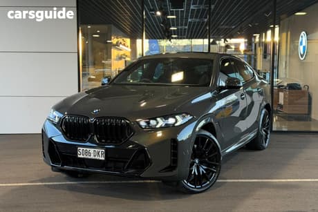 Grey 2025 BMW X6 Coupe Xdrive30D M Sport Mhev