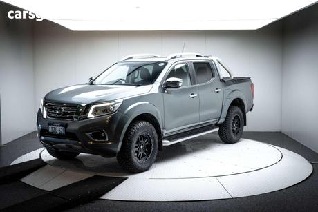 Grey 2018 Nissan Navara Dual Cab Utility St-X (4X4)