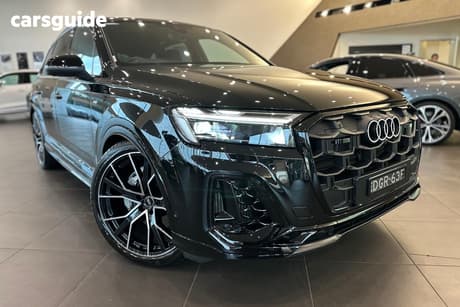Black 2026 Audi Q7 Wagon 50 Tdi S Line Quattro Mhev