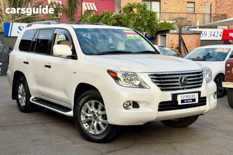 White 2008 Lexus LX570 Wagon Sports Luxury
