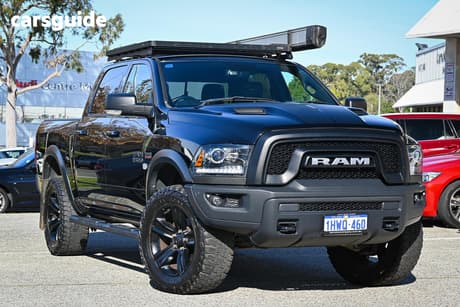 Black 2022 RAM 1500 Crew Cab Utility Warlock Ii